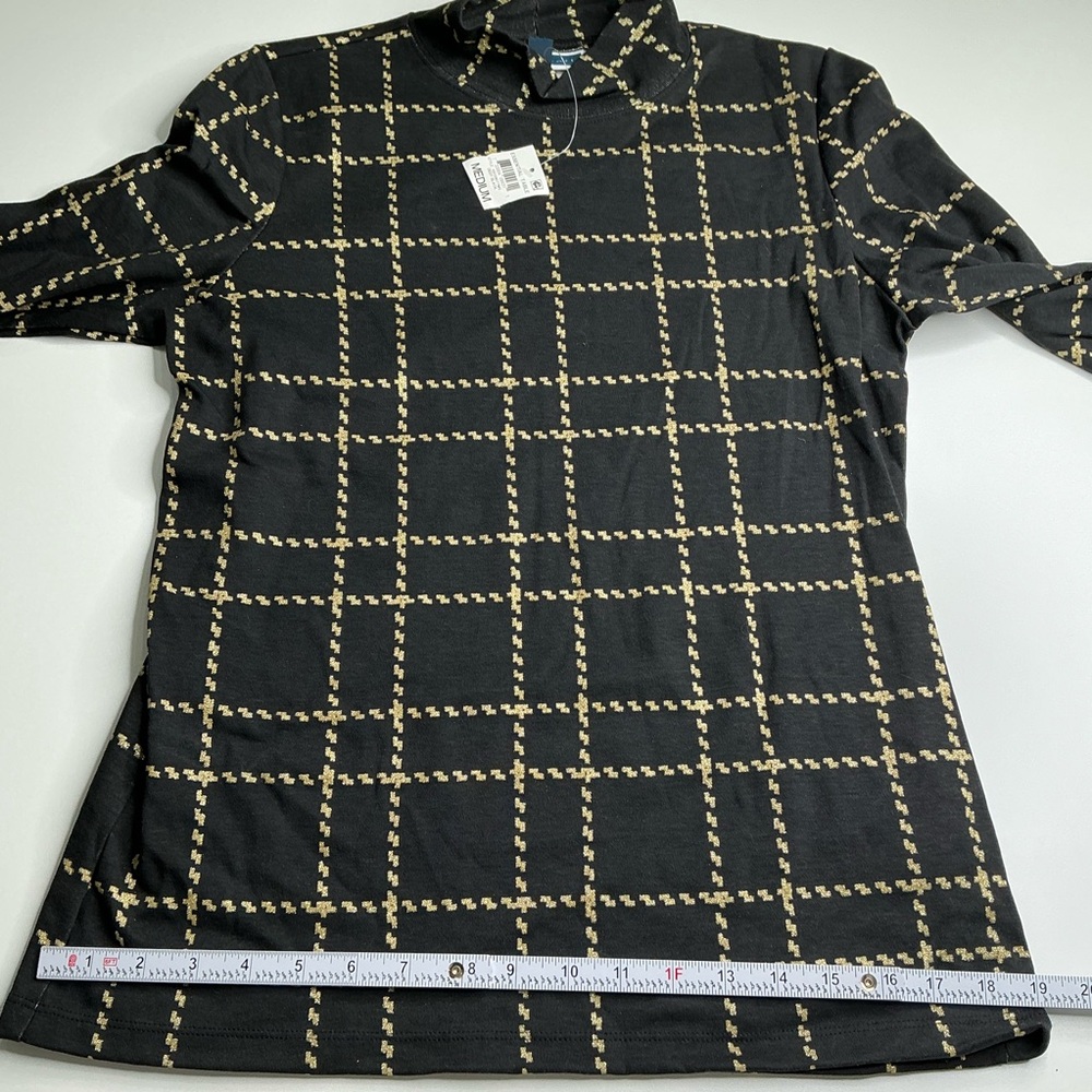 Karen Scott Pullover Table Essential Deep Black G… - image 3